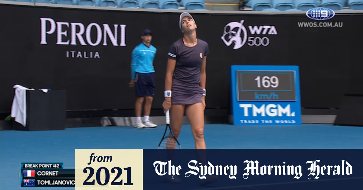 Video Melbourne Summer Series Ajla Tomljanovic V Alize